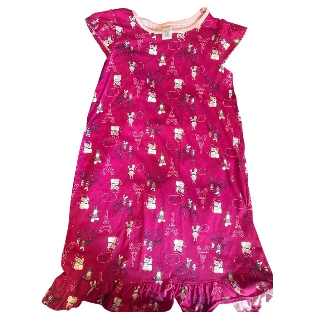 GYMBOREE bundle of two NIGHTGOWNS size LARGE 10/12